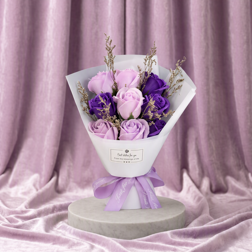 Bouquet Neuf Roses · Bukiet Dziewięciu Róż
