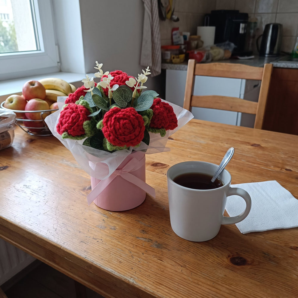 Bouquet Rose Éternelle · Bukiet Wiecznej Róży