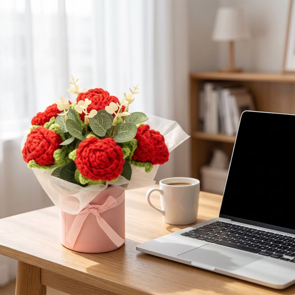 Bouquet Rose Éternelle · Bukiet Wiecznej Róży