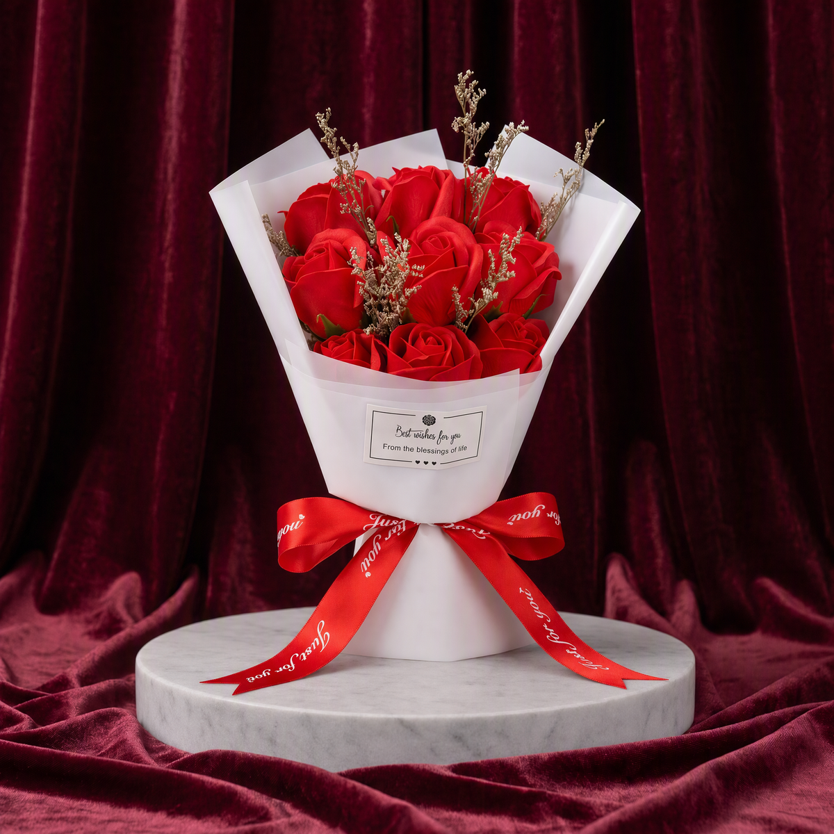 Bouquet Neuf Roses · Bukiet Dziewięciu Róż