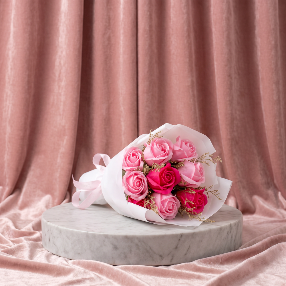 Bouquet Neuf Roses · Bukiet Dziewięciu Róż