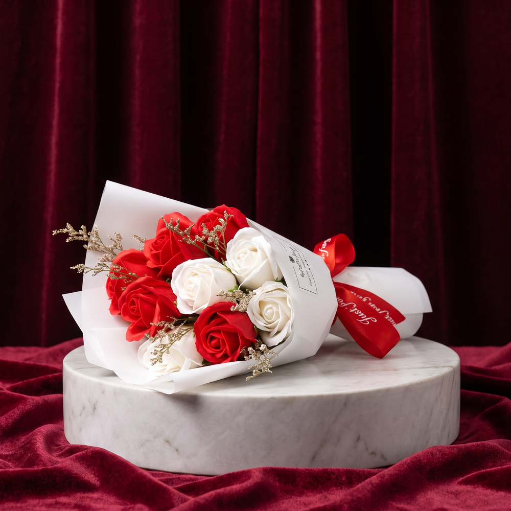 Bouquet Neuf Roses · Bukiet Dziewięciu Róż