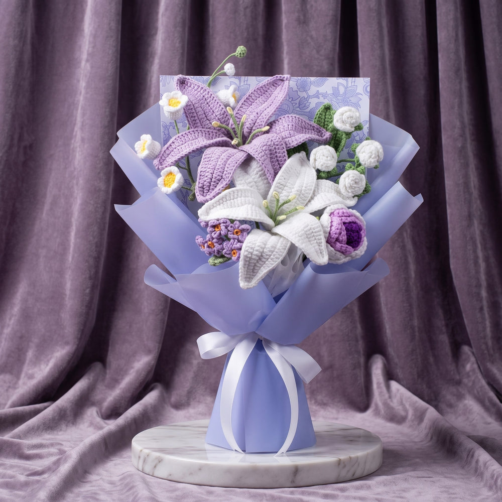 Bouquet Rouge Éternel · Bukiet Wiecznej Czerwieni