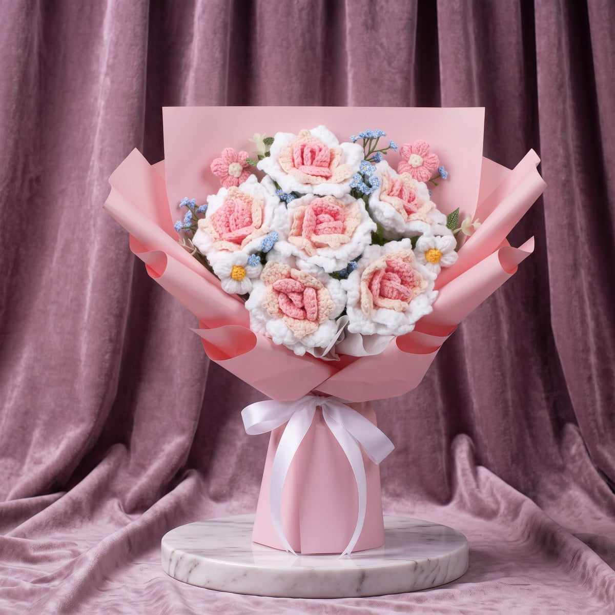 Bouquet Rouge Éternel · Bukiet Wiecznej Czerwieni